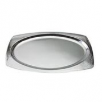 Hammered Rim Oval Tray ,